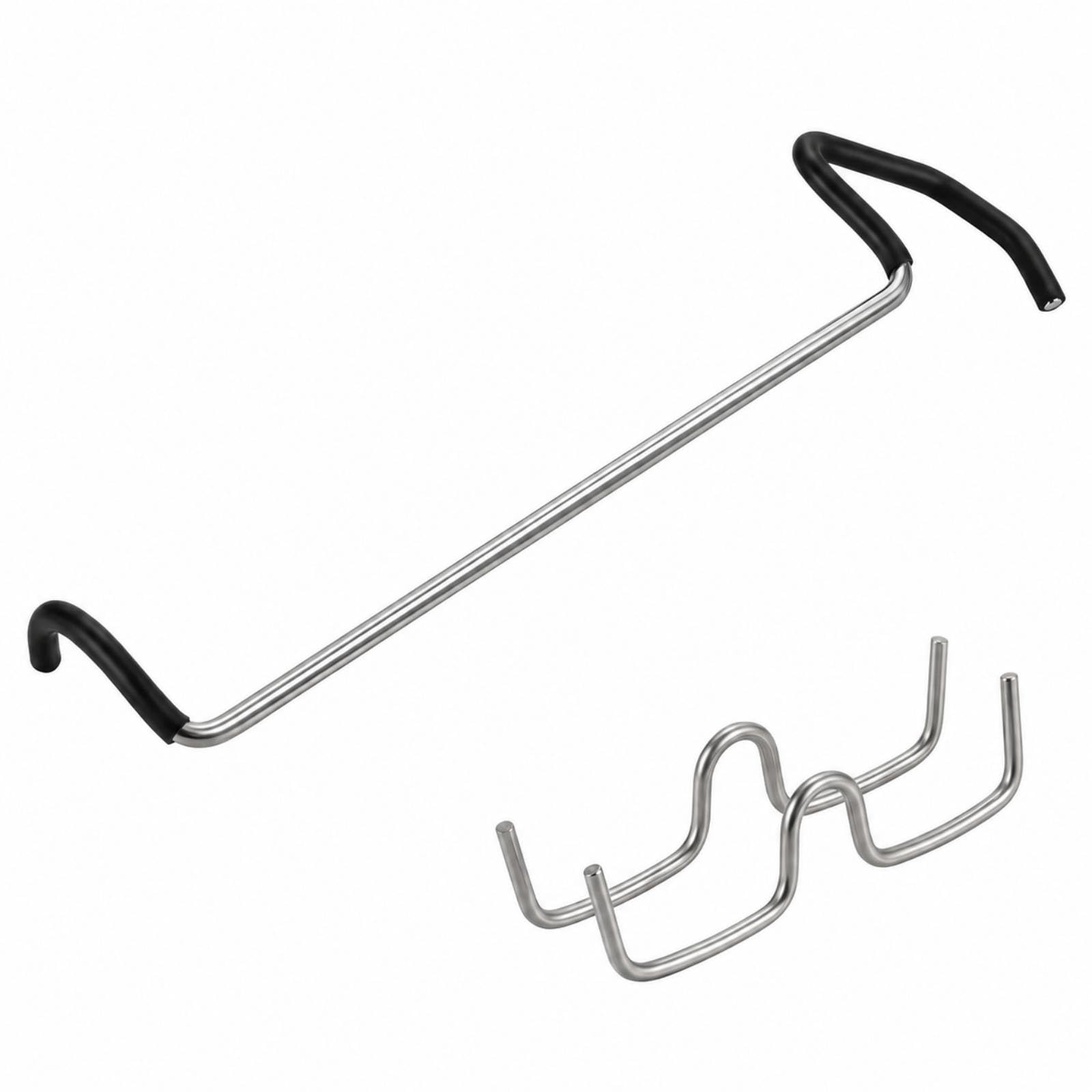 MorningRo 2 Pcs Fruit Tree Branch Spreaders, M Limb Spreader, Tree Branch Puller with Plastic Hose, Branches Bender Support Tool for Trees Open Angle Pull &amp; Shaping Seedlings (3.94 Inch &amp; 10 Inch)