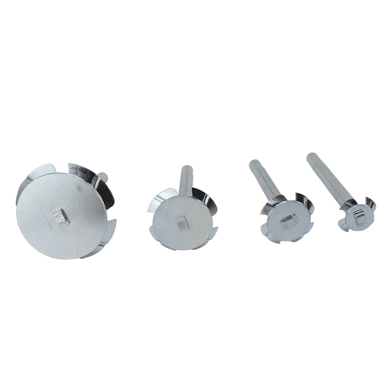 Juego de 4 escariadores de tuberías de PVC, accesorios de PVC para fontanería, acero de alta velocidad, herramienta de expansión de tuberías eficiente y duradera para conexión de