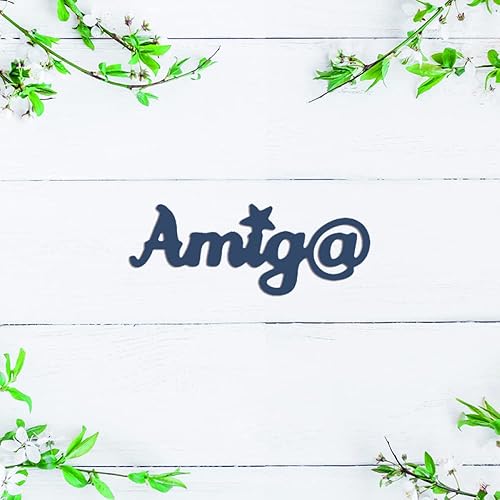 Miniatura 3 de Paquete de 4 troqueles españoles para hacer tarjetas, alfabetos, palabras, troqueles de corte de metal, para manualidades, álbumes de recortes,