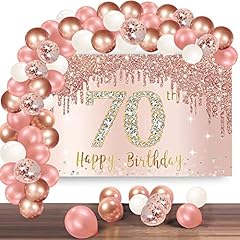 Rose Gold Pink 70th