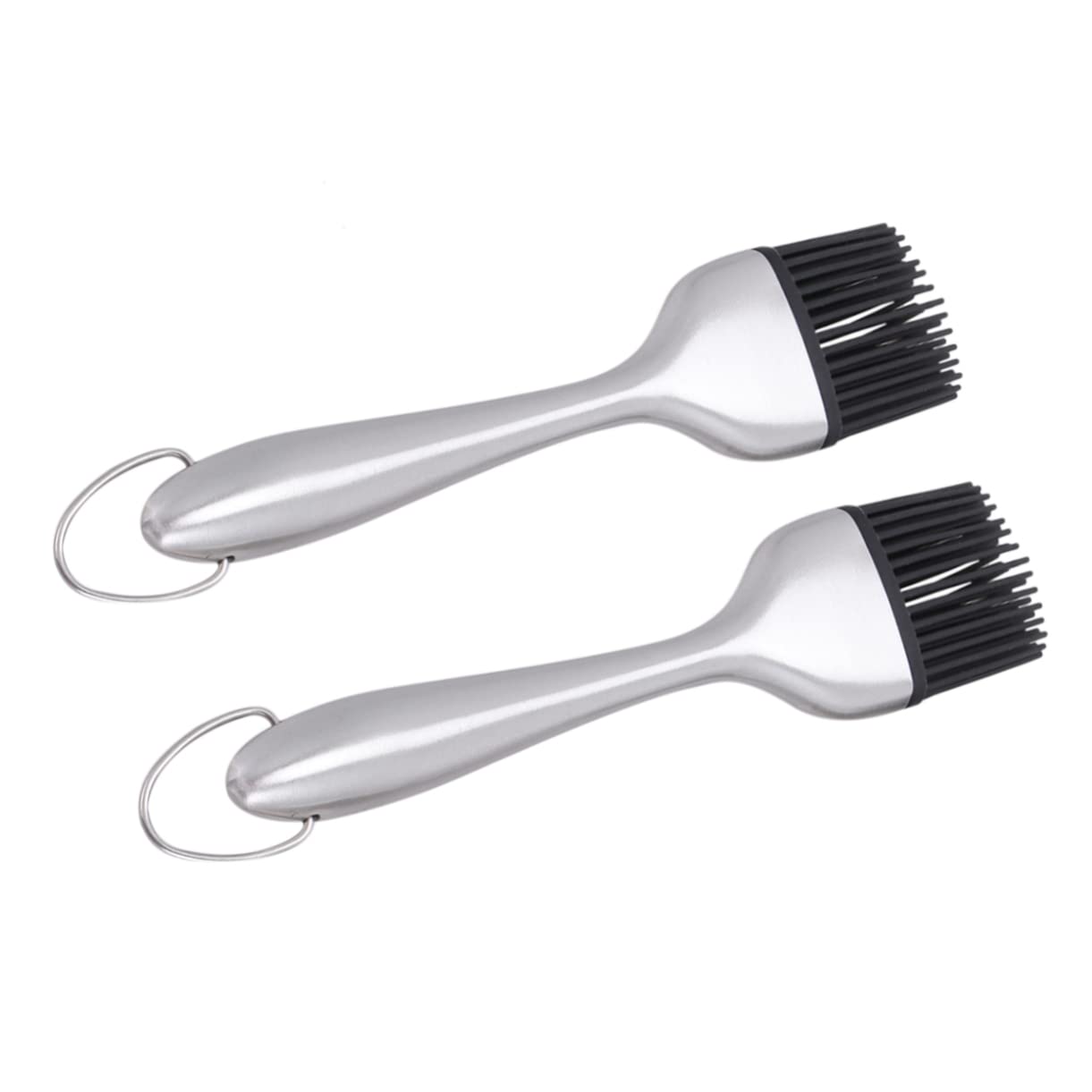 Ciieeo Barbecue Sauce Brush Silicone Brush Set Heat-resistant for Grilling Baking and Roasting