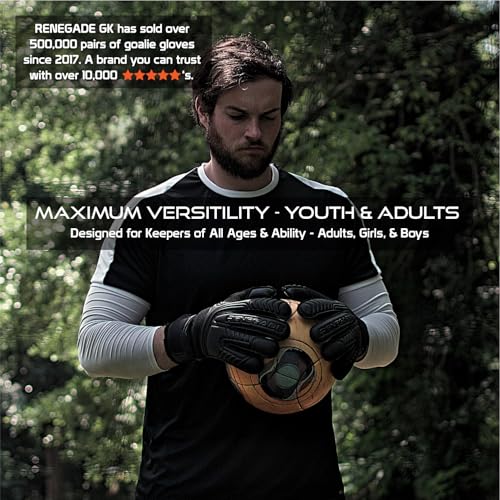 Renegade GK Vulcan Onyx Goalie Gloves