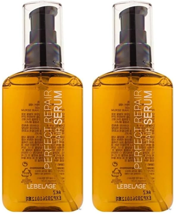 LEBELAGE Yıpranmış Saçlar İçin Saç Bakım Yağı Lebelage Perfect Repair Hair Serum (2 paketi)