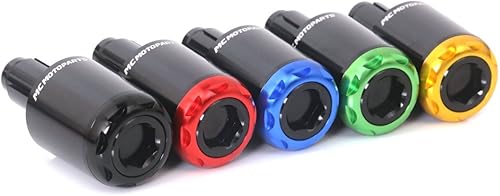 Miniatura 4 de mshine CNC Bar End Pesos para Yamaha Xmax 30020172018, Negro