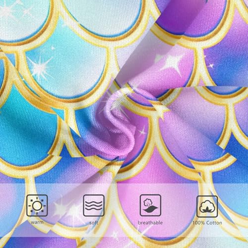 ODAWA Mermaid Scales Boy Briefs, Boy Underwear 2T3