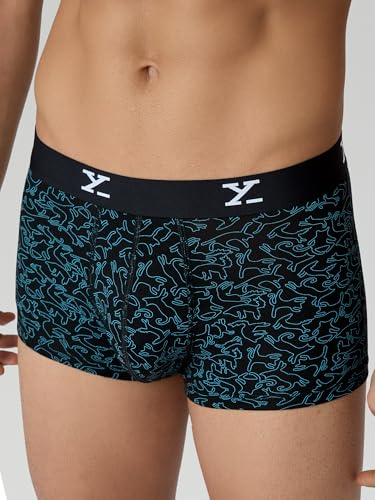 Image of XYXX Cloudsoft Micromodal Shuffle Trunks for Men, Pack of 2