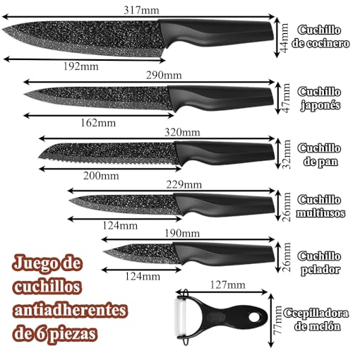 Consejos para Comprar Cuchillos de cocinero - los más vendidos. 23 Imagen adicional