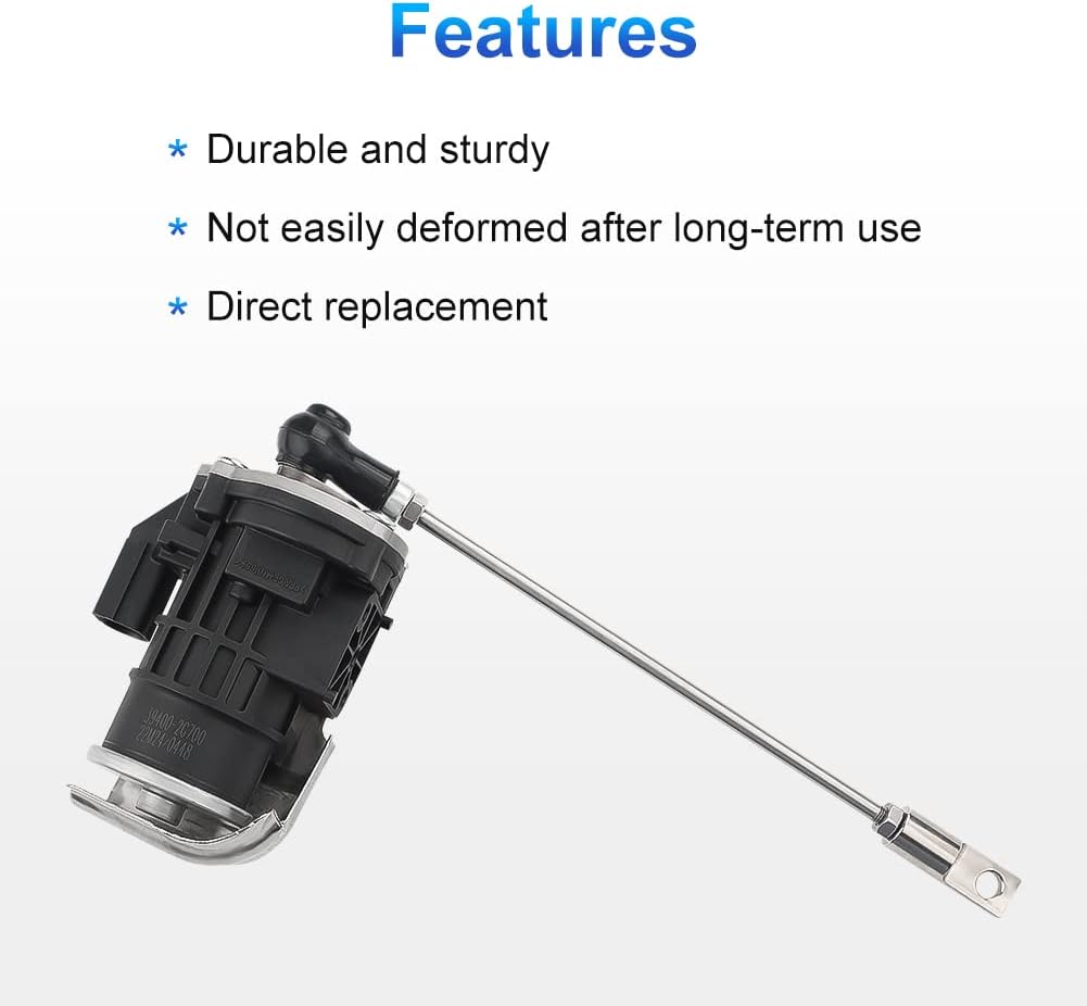 Turbo Wastegate Actuator Replacement for 39400-2G700 39400-2G720 Compatible with 2011-2014 Hyundai Sonata,2013-2016 Hyundai Santa,2011-2016 Kia Sportage, 2011-2015 Kia Optima 2.0L Solenoid