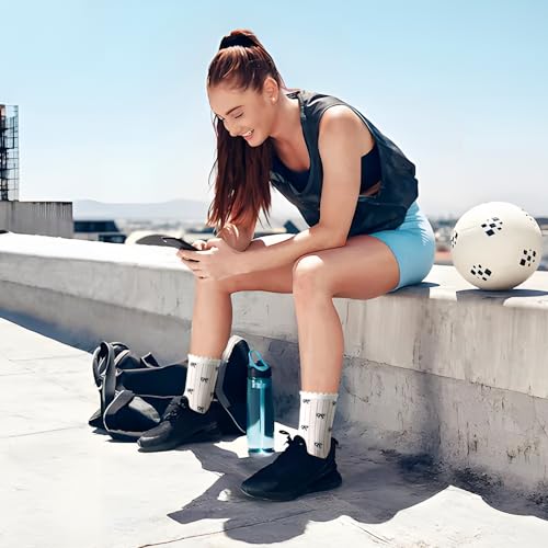 Image of Women's Cute Crew Socks, Casual Athletic Cotton Bowknot Cherry Calf Novelty Socks for Women