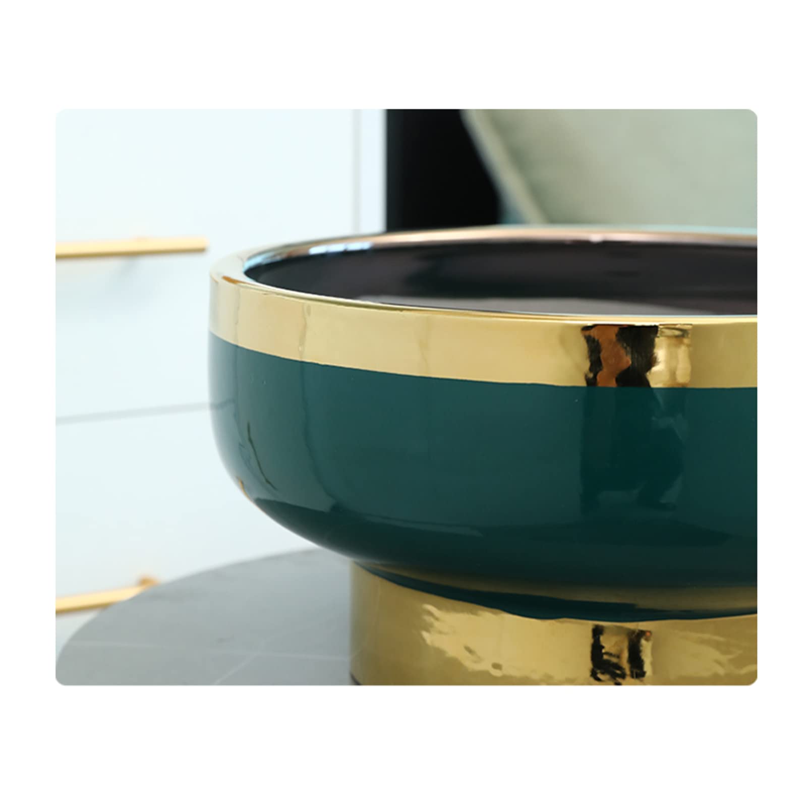 Vasi da Giardino Vaso da Fiori in Ceramica, Vaso da Fiori di Lusso Leggero Nordico Moderno Fioriera da scrivania con Foro di drenaggio per Interni ed Esterni