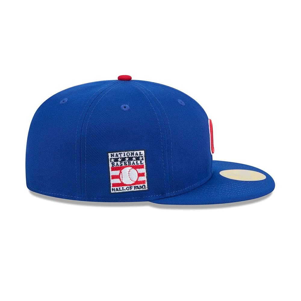 New Era Chicago Cubs 59FIFTY Cooperstown Hall of Fame Side Patch Cap Fitted Hat