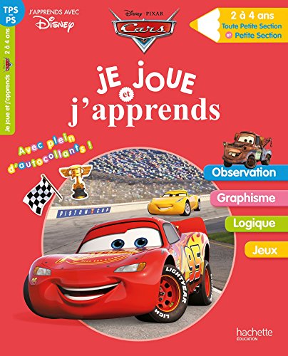 Télécharger Je joue et j'apprends Cars TPS-PS Livre PDF Gratuit