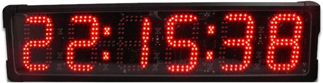 8" High Character Outdoor LED Race Timing Clock Double Sided Countdown/up time Display