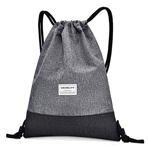 Bluelves Mochila de Cuerdas Mujer Hombre Bolsas de Impermeable Gimnasio Deporte Drawstring
