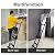 Ladders,Telesladder Roof Basement Transformer Caravan Attic, Alumismall Folding Extendable Step Stool, Collapsible Retractable Ladders,330 Lbs/7M/8.9Ft