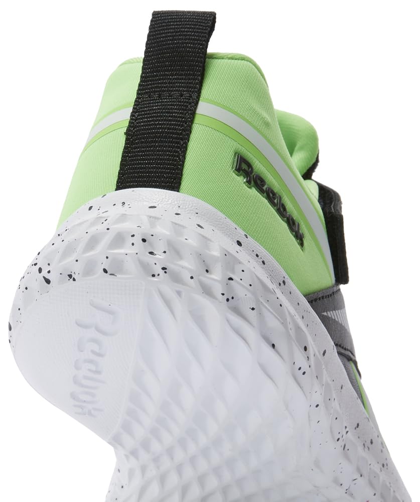 Reebok Rush Runner Syn Elastic Lace & Top Strap, Sneaker Bambini e Ragazzi