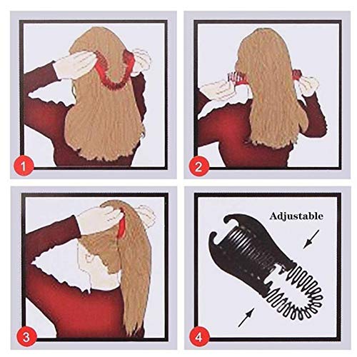 Set 3 Peines Flexibles Elongados para Cabello miniatura 6