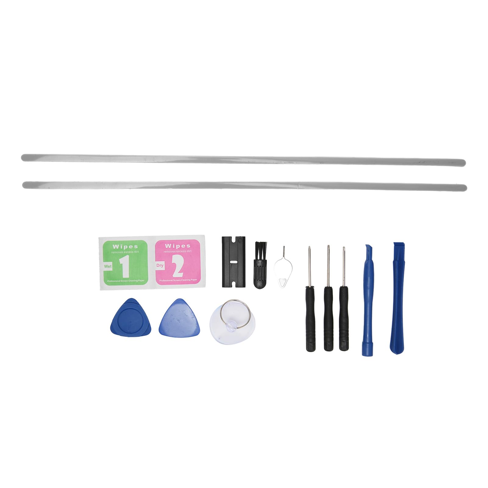 Ciciglow Strisce Piedini In Gomma Per Laptop Book 1/2/3 13 Pollici – Kit Riparazione Con Attrezzi, Antiscivolo, Adesivo Forte