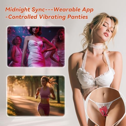 Image of Couples App Remote Control Wearable Vibrator, Couple Women Adult Sex Toys, Long Distance Panty Vibrator with Butterfly Stimulator for G Spot Clitoral Penis Pleasure, Female Kinky Sex Toy Game