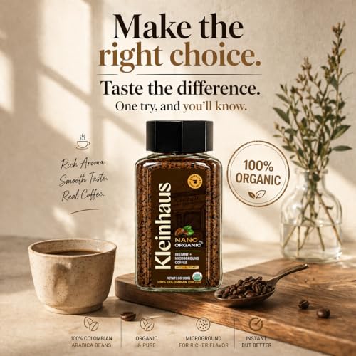 Kleinhaus Organic Nano Instant Coffee