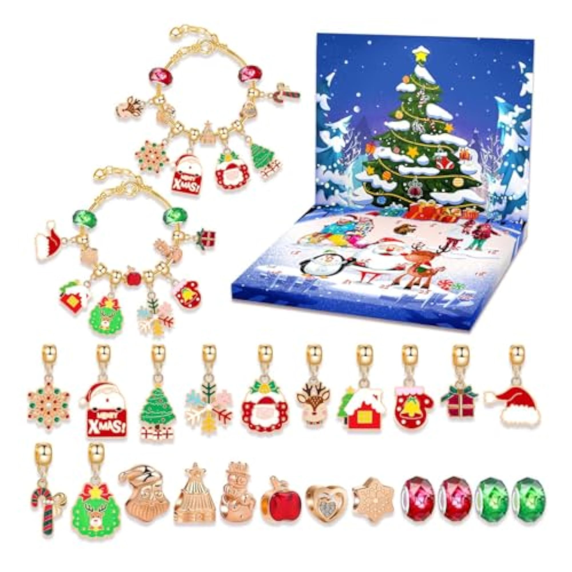 Christmas DIY Bracelet Set Jewelry Gift Set