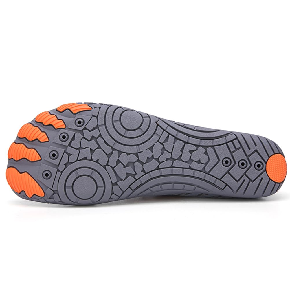 Zapatos Pies Descalzos para Hombre Mujer, Zapatos de Agua de Correa Ajustable Secado Rápido, Zapatillas Aqua Malla para Running, Natación, Playa, Buceo