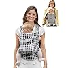 GROWNSY Baby Carrier Newborn to Toddler, Lightweight Ergonomic 7-44 lbs Newborn Carrier with Head Support, Easy to Wear Hands Free Infant Carrier for 0-36 Months, Houndstooth