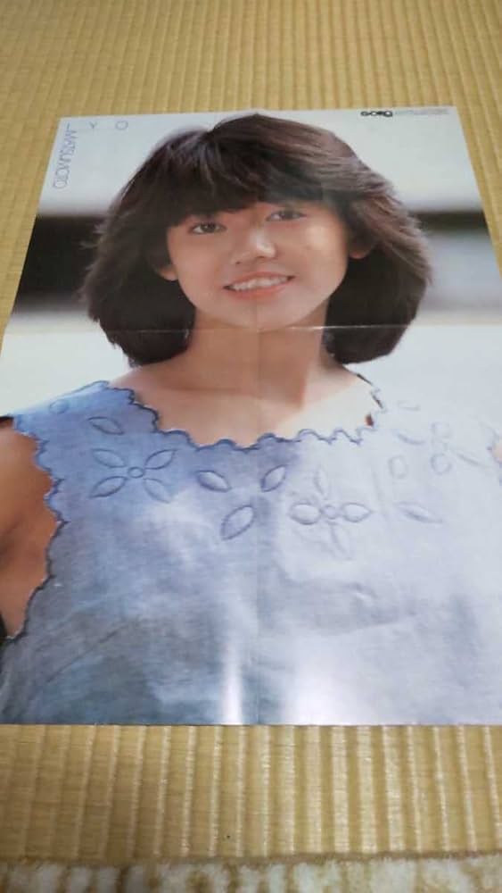 GORO ゴロー 1982年7月 昭和アイドル松本伊代BIGポスターあり