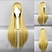 Produktbild Ladieshair Cosplay Perücke blond 80cm glatt Naruto Tsunade