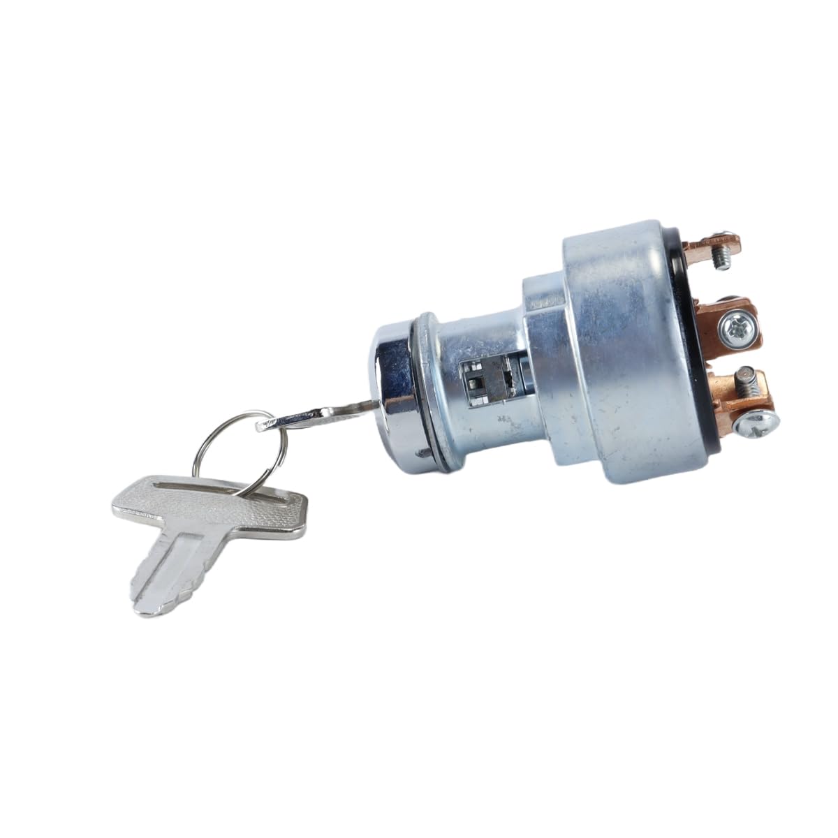 Ausi Interruttore di accensione di ricambio con 2 chiavi compatibile con Kubota B5100 B6100 B7100 Grasshopper 721 Cub Cadet 66706-55120