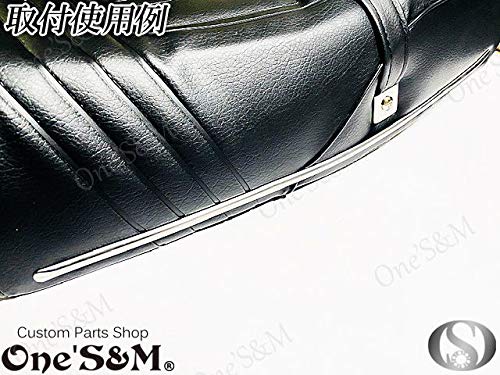 gt380純正シート　モール付き gt380 艶無し白 純正柄シート 純正モール付きの通販 by makome's