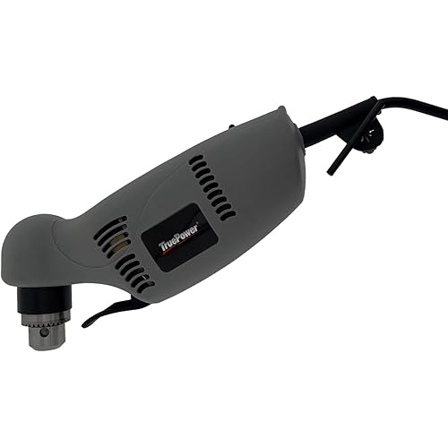 Gino Development 01-0173 TruePower Electric Close Quarters Angle Drill, 3/8"