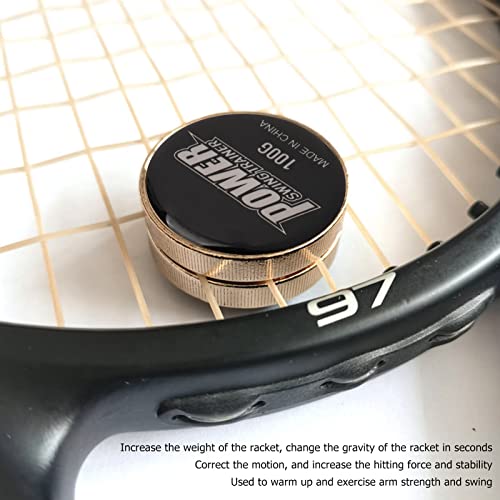 Peso para Raqueta de Tenis Corrector de Movimiento 100g Negro miniatura 5