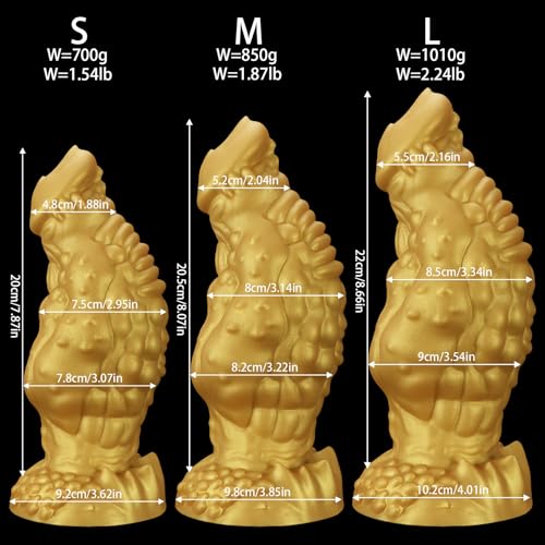 SMGKB-Silikon-Dicker-Riesen-Realistischer-DildoAnaldildo-mit-SaugnapfMonster-Fantasy-AnalplugProstata-Massagegeraet-Sexspielzeug-Vagina-Anal-Spiel-fuer-Frauen