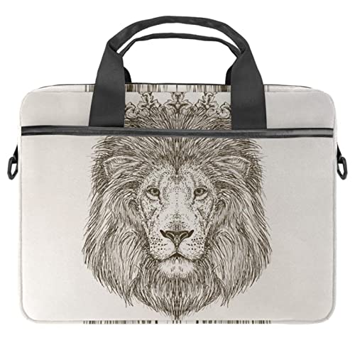 Ordinateur portable 13-14 pouces : sac sacoche bandoulière Roi Lion pour le bureau