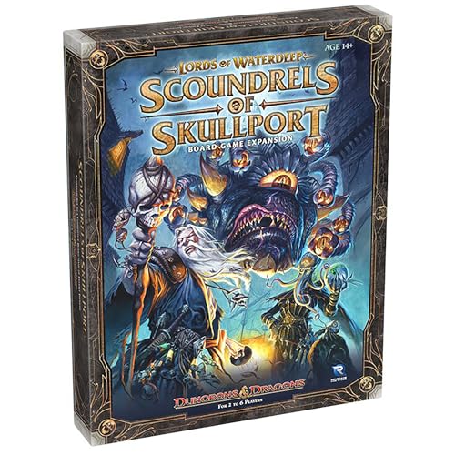 Renegade | D&D Lords of Waterdeep Scoundrels of Skullport Expansion | Board Game Expansion, Skullport and Undermountain Modules, Corruption, Cards and Boards | 2-6 Players | 120 Min
