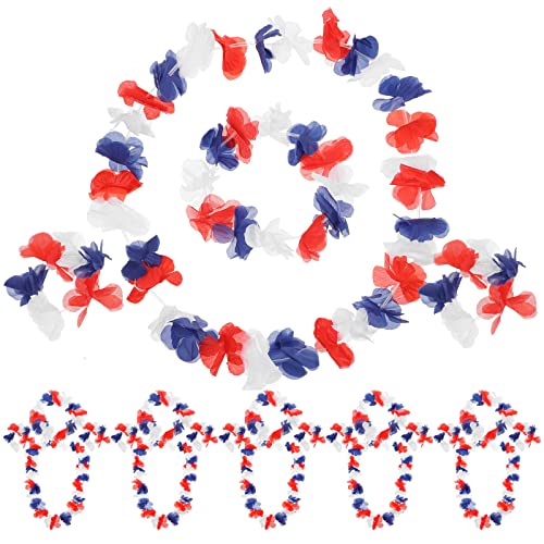 Guirlandes Fleurs Hawaïennes pour Fête Tropicale et Soirée Plage