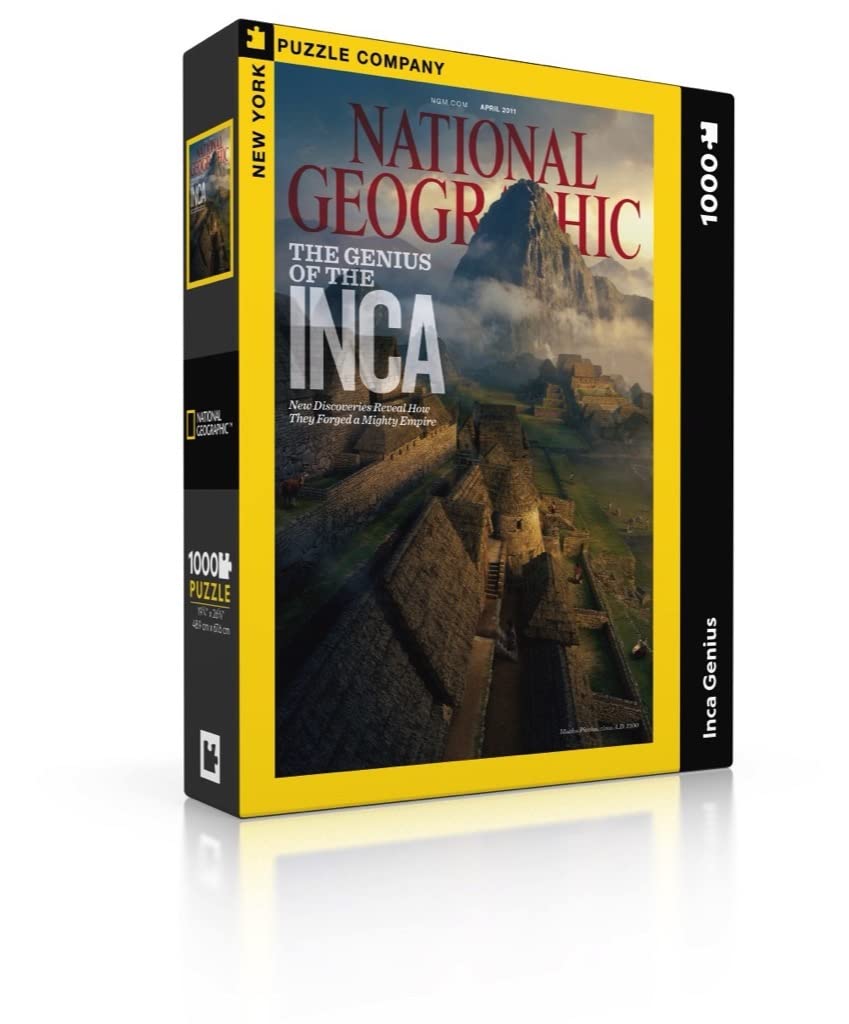 New York Puzzle Company - National Geographic Inca Genius – Puzzle de 1000 pièces