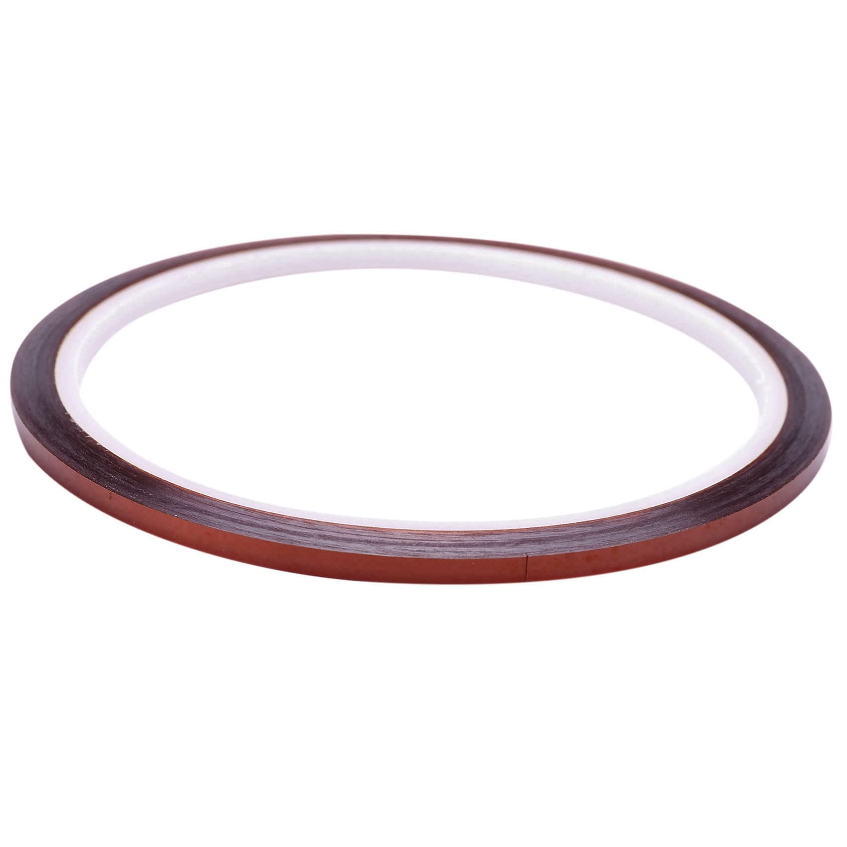 100 Rollos 33Mx3mm Cinta Adhesiva de Sublimación Resistente Al Cinta Adhesiva para Temperatura Térmica, Color Marrón
