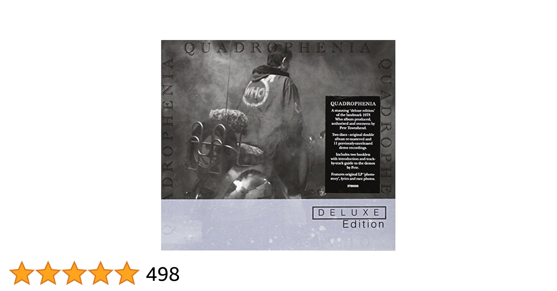 Amazon.co.jp: Quadrophenia -Deluxe-: ミュージック