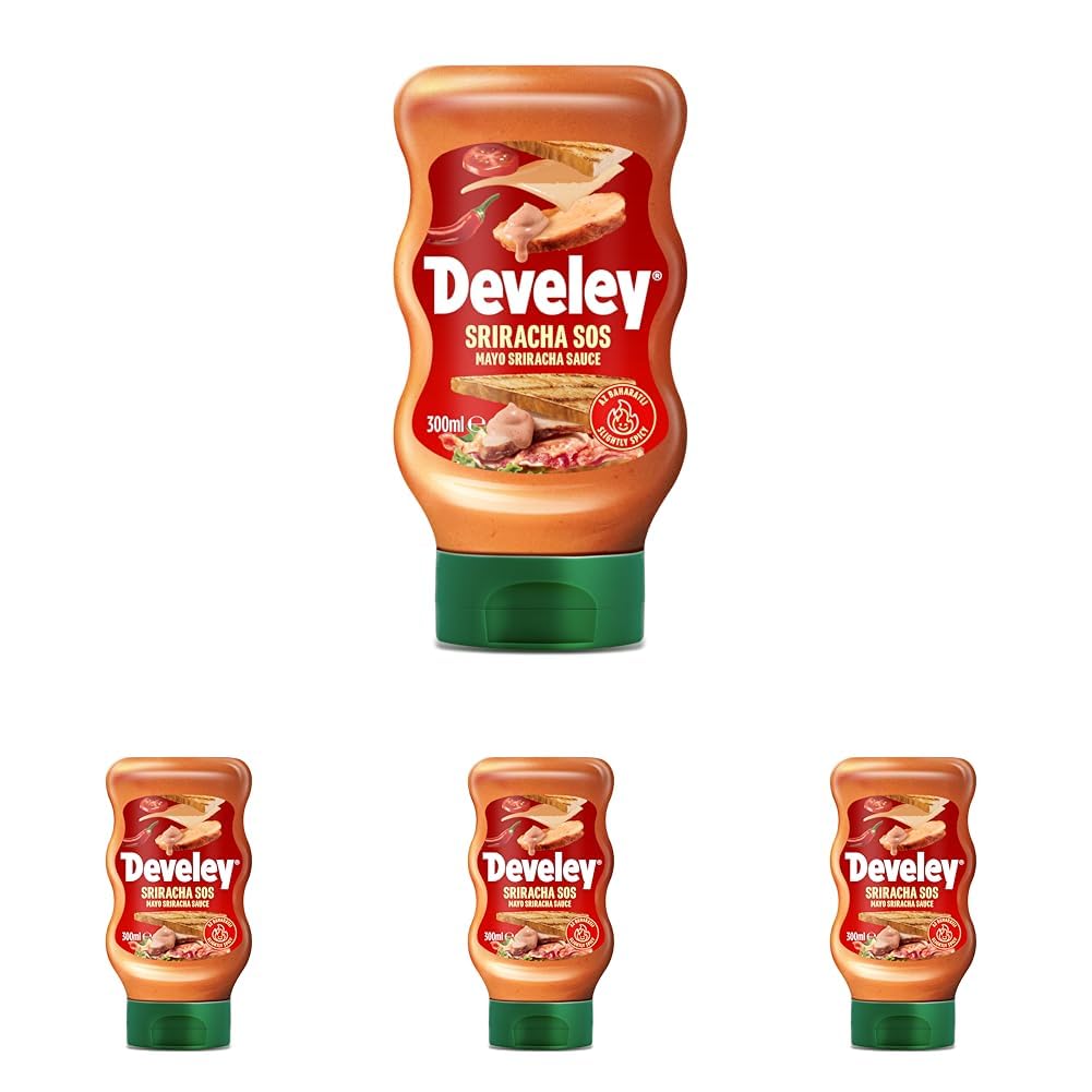 DEVELEY Mayonezli Sriracha 300 ML (4 paketi)