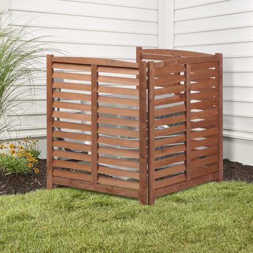 ALAMEDADT Air Conditioner Fence, 3-Panel 32