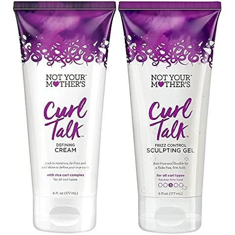 Not Your Mother's Curl Talk Frizz Control Sculpting Gel and Defining Cream (2-Pack) Cover