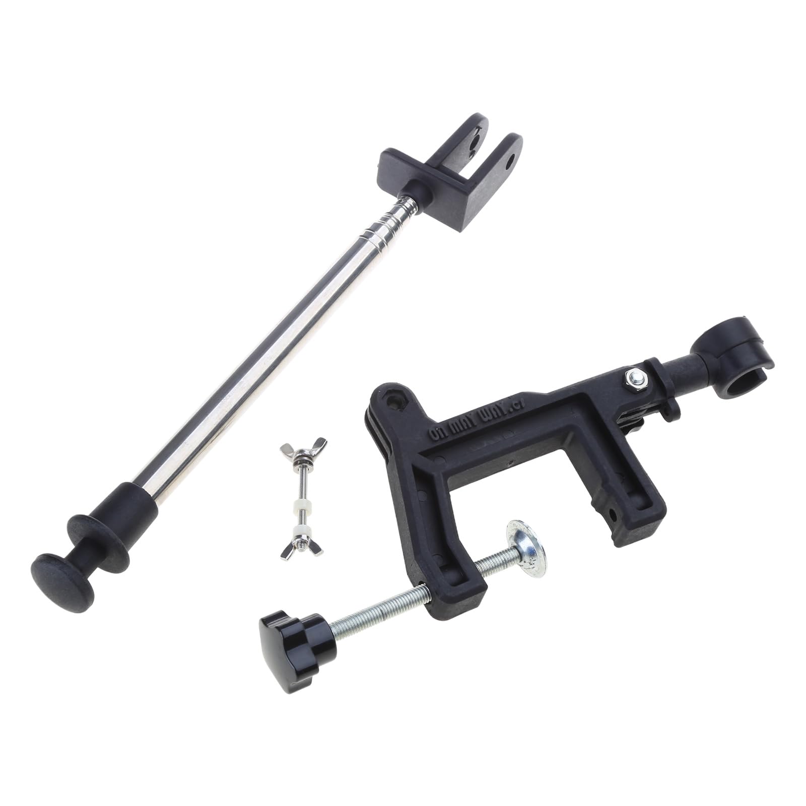Soporte de transductor ajustable para buscador de pesca, soporte telescópico para equipo de pesca