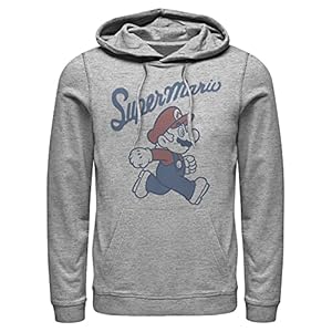 Nintendo Mens Pullover Hoodie