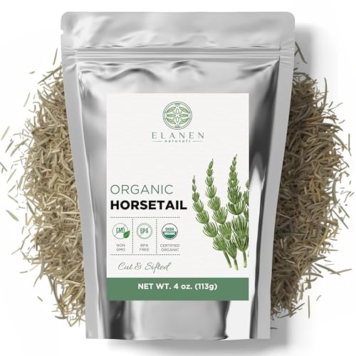 Organic Horsetail Herb 4 oz. (113g), USDA Certified Organic Cola ...