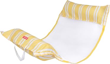 Flamingueo Bouee Piscine - Matelas Piscine, Hamac Gonflable, Bouée, Hamac Piscine, Tapis Flottant Piscine, Matelas Piscine Gonflable (60 x 110 x 15 cm)