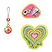 Step by Step Magic Mags „Freaky Heartbeat“, 3-teilig, 2 Magnet-Applikationen und 1 Anhänger, als Ergänzung für den Schulranzen oder Vorschulrucksack, für Mädchen