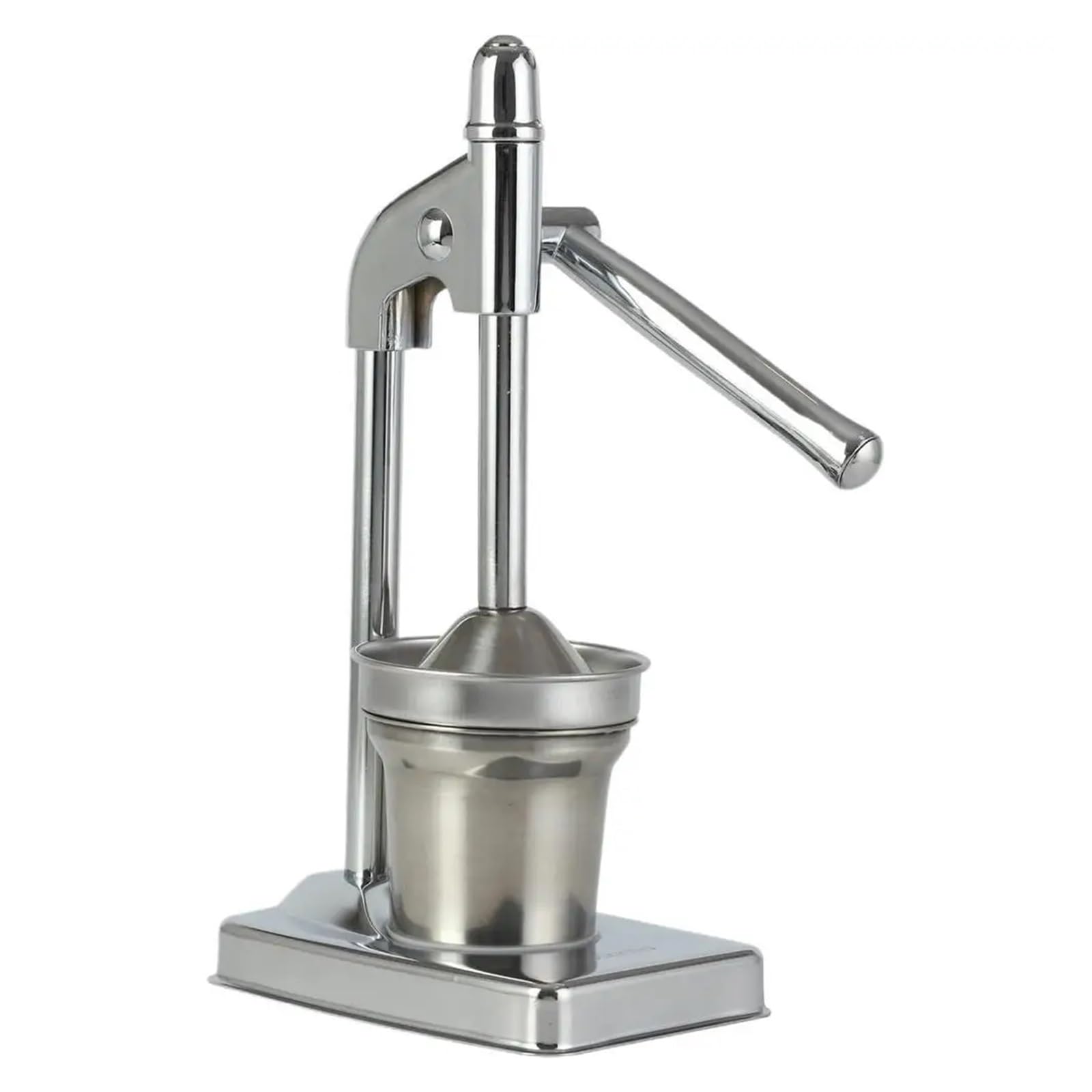 Exprimidor de frutas Manual de acero inoxidable, exprimidor Manual de seguridad for la salud, sin deformación, sin óxido, exprimidor portátil de naranjas, limones y pomelos(A)