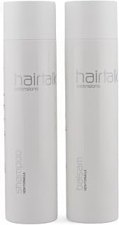 Reklama sponsorowana — HAIRTALK Arcos zestaw pielęgnacyjny szampon 250 ml + balsam 250 ml, przedłużanie włosów, wiązanie